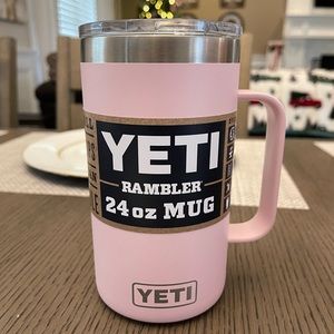 Ice Pink Yeti 24oz with Handle